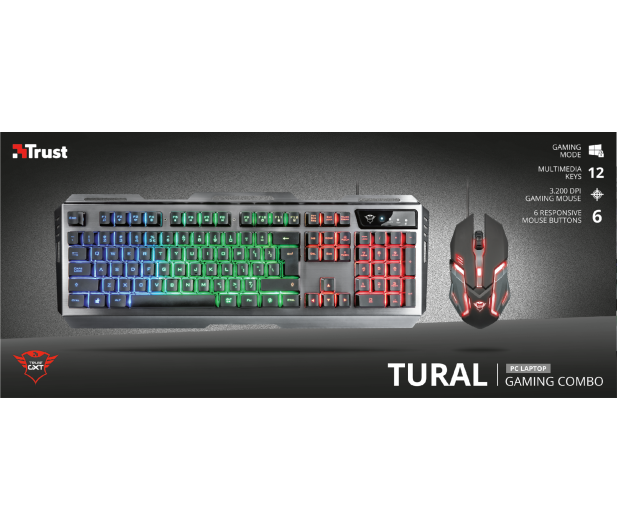 Trust GXT 845 Tural Gaming Combo - 480955 - zdjęcie 4